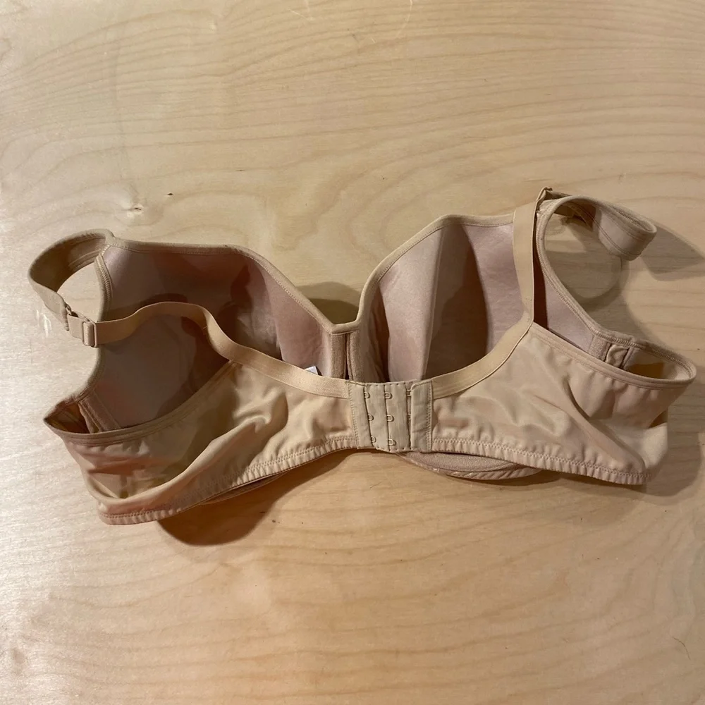 Cacique Lightly Lined Balconette Women's Tan Underwire Bra 46 B (PQ)